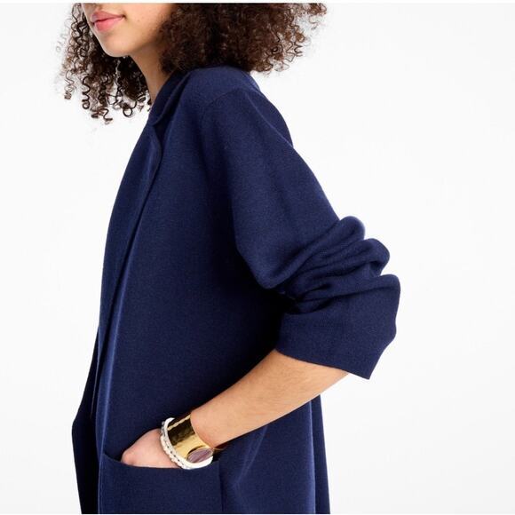 J. CREW Eloise Cardigan Sweater Knit Merino Wool Old Money Capsule Minimalist - Picture 2 of 14